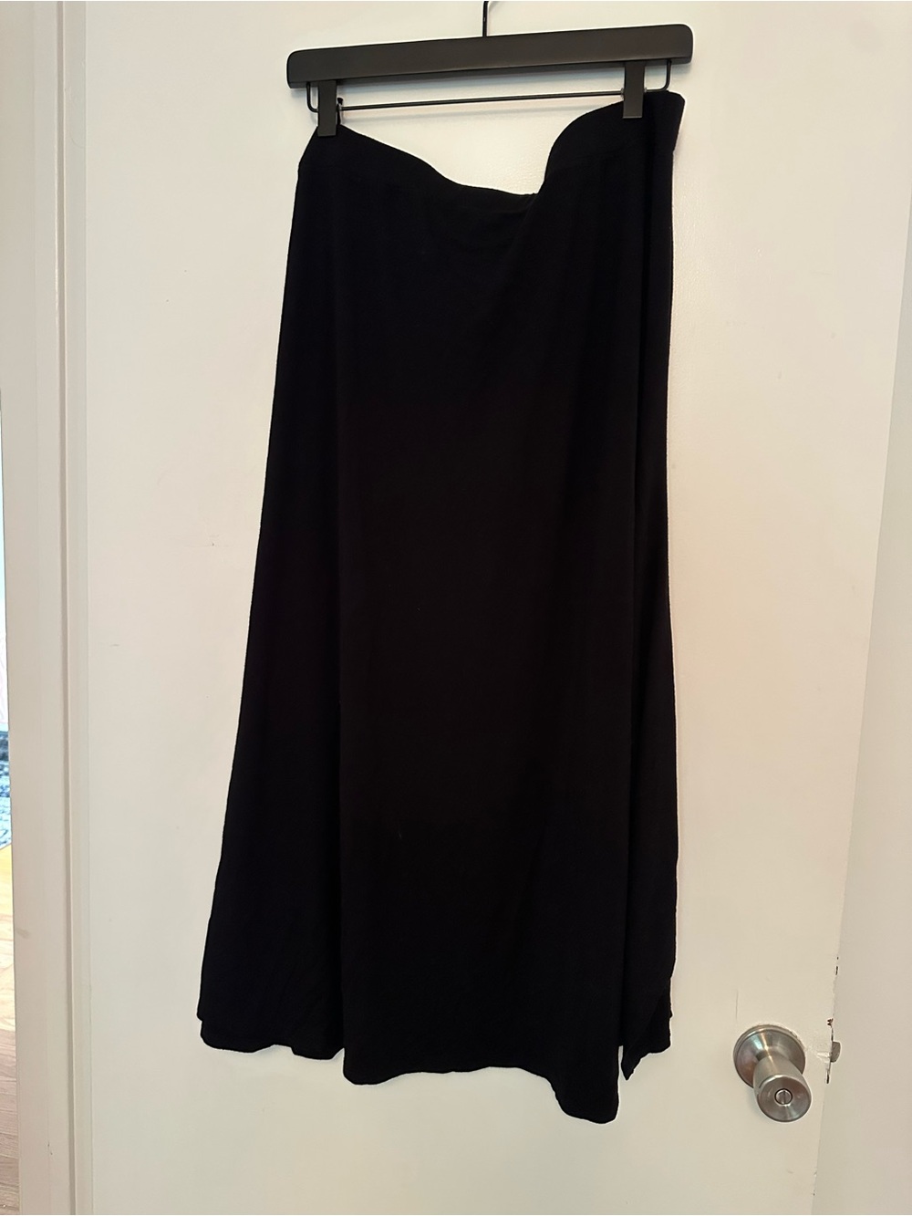 Eileen Fisher Black Maxi Skirt with Flowing Silhouette